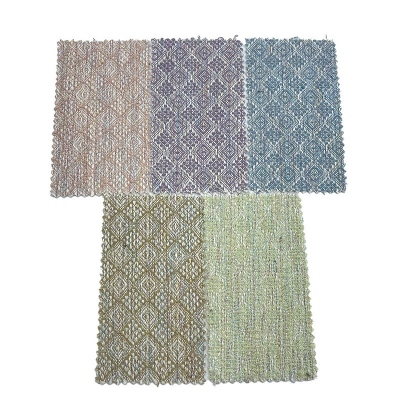 Tessuti in tweed per tende in lana jacquard in rilievo per abiti 3768