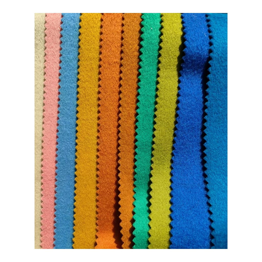 Tessuti in lana tinta unita multicolori per felpe con cappuccio in autunno MF24001